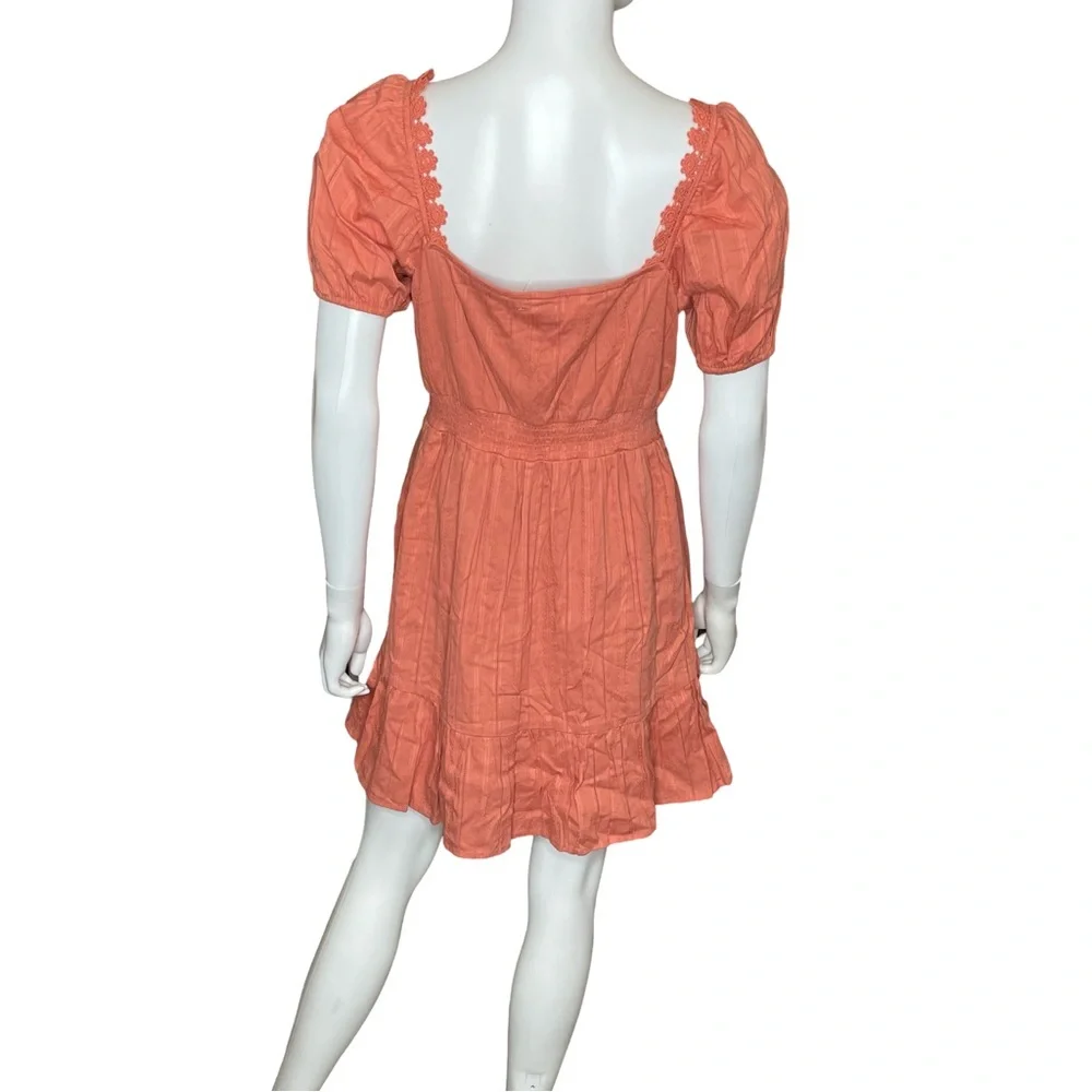 City Studios Womens Juniors Textured Square Neck Fit & Flare Dress - Picture 5 of 7